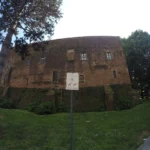 Una veduta del castello visconteo