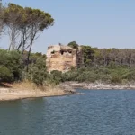 Il lato sud-est della torre