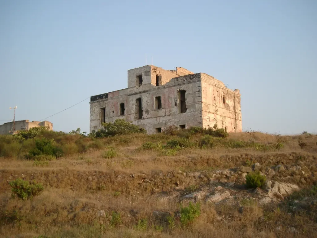 Il semaforo sulla cima dell'isola