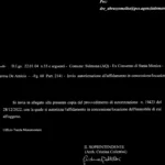 L’ex Caserma De Amicis nella foto allegata al bando